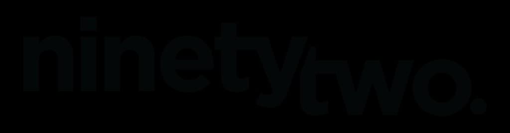 ninety two wordmark